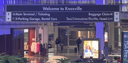 Kiffin flew to Knoxville to meet LSU's new starting QB signee Sam Leavitt at the airport